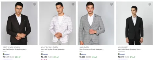 Image of Van Heusen Men's blazar up to 67% Discount 