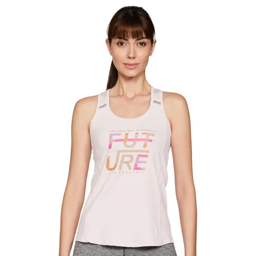 Image of Van Heusen Proactive Women Racerback Relaxed Fit Tank Relaxed Fit Top