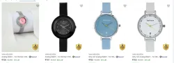 Van Heusen womens watches up to 75% Discount 