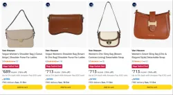 Van Heusen Womens Bag upto 76% Discount