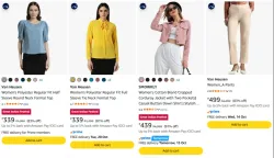 Van Heusen Womens Clothing at minimum 80% Discount