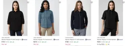 Van Heusen Womens Shirts at minimum 60% Discount