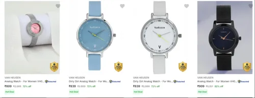 Image of Van Heusen Women's Wrist Watches at minimum 70% Discount