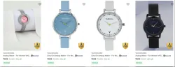 Van Heusen Womens Wrist Watches at minimum 70% Discount