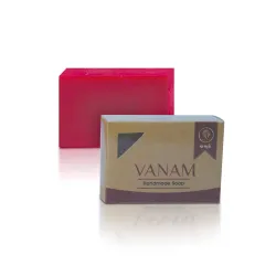 VANAM Handmade Beetroot Soap 100g_Ping_Set of 2