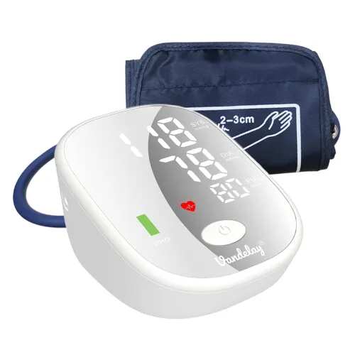 Image of Vandelay BP900 Blood Pressure Monitor - Fully automatic BP Machine (Silver)