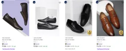 VAN HEUSEN Men’s Formal Shoes at minimum 70% Discount