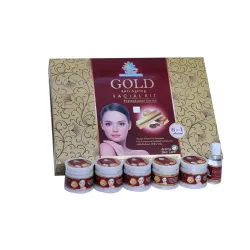 Vania Gold Facial Kit 300g - Anti-Aging, Improves Skin Elasticity, Replenishes Moisture, Nourishes Skin, Enhances Radian