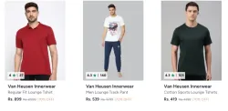 Vans Heusen Men Clothes  Minimum 70% Discount
