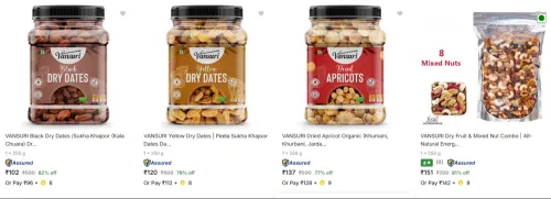Image of Vansuri Dry Fruits starting at ₹102