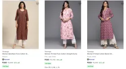 Varanga Womens Kurtas @ Up to 81% Discount