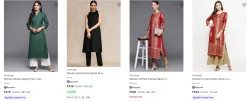 Varanga Womens Kurtas upto 90% Discount