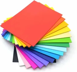 VARIETY A4 Tinted Origami Color Paper (80 GSM, Mix Colors)