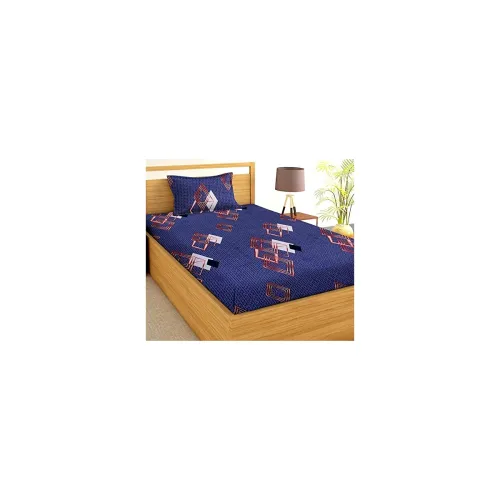 Image of VAS COLLECTIONS 120 GSM Single Bedsheet 2 Pcs Set