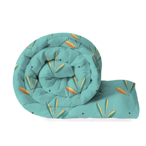 Image of VAS COLLECTIONS 220 GSM Microfiber Reversible AC Comforter/Blanket for Winter/Quilt/Duvets for Double Bed Size(230X250 c