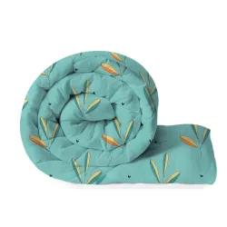 VAS COLLECTIONS 220 GSM Microfiber Reversible AC Comforter/Blanket for Winter/Quilt/Duvets for Double Bed Size(230X250 c