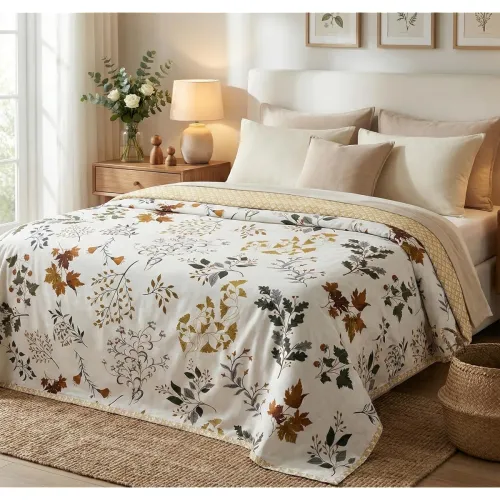 Image of VAS COLLECTIONS Cotton AC Blanket for Single Bed (152 x 225 cm)