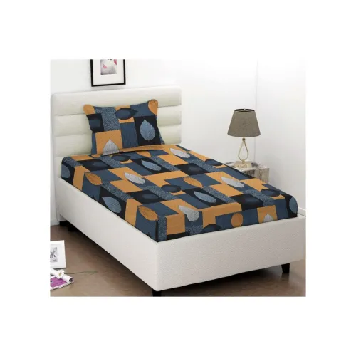 Image of VAS COLLECTIONS 200 GSM Double Bedsheet with 2 Pillow Covers