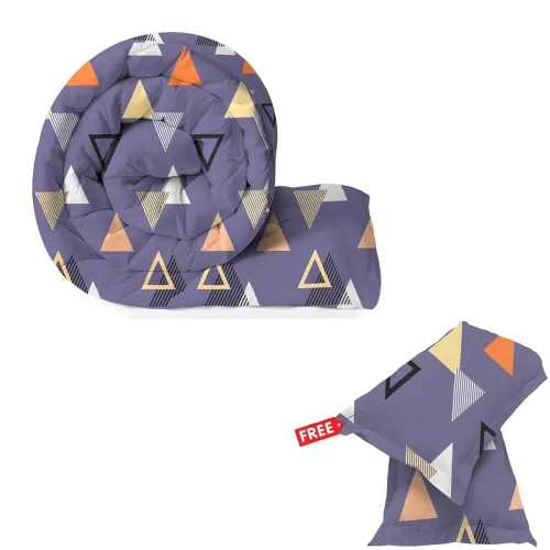 Image of VAS Collections Microfiber Reversible AC Comforter Single Bed