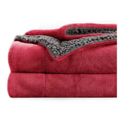 VAS COLLECTIONS Super Soft Reversible Sherpa Blanket for Single Bed (56×88 in / 142×224 cm) 1.8 kg, 570 GSM – Polyester 