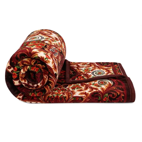 Image of VAS COLLECTIONS Premium Soft Mink Heavy Winter Blanket for King Size Double Bed 2.5kg