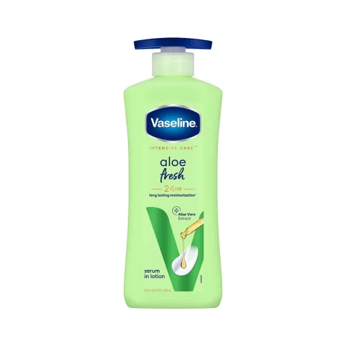 Image of Vaseline Aloe Fresh Body Lotion,24 HR Long Lasting Moisturisation 400ml