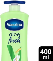 Vaseline Aloe Fresh Body Serum Lotion with Aloe Vera Extract 24H Moisturization (400 ml)