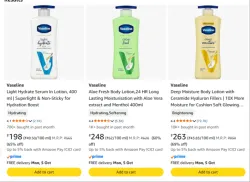 Vaseline Body Lotion upto 69% Discount