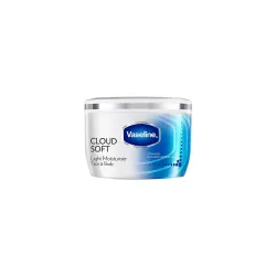 VASELINE Cloud Soft, Light Moisturiser, 200 ml, for Plump, Soft Skin, with Ceramides & Hyaluron Fillers, 10X Hydration Volume, Non-Sticky