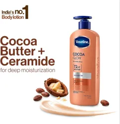 Vaseline Cocoa Glow Serum in Lotion With 100% Pure Cocoa Body Lotion For Dry