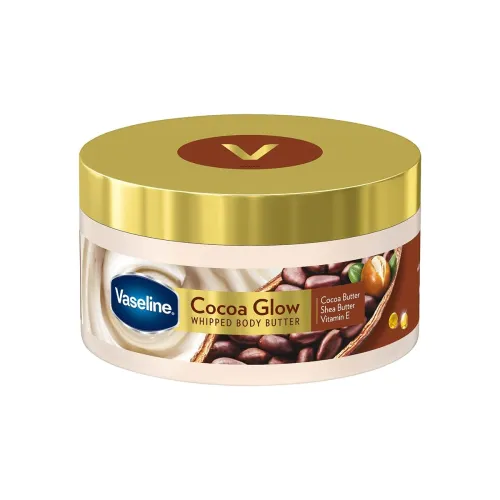 Image of Vaseline Cocoa Glow Whipped Body Butter, 180 g