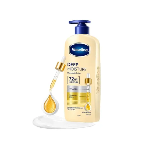 Image of Vaseline Deep Moisture Body Lotion |For Dry Skin