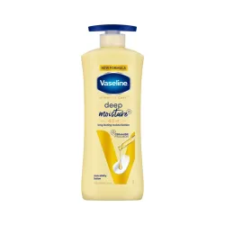 Vaseline Deep Moisture Body Lotion with Ceramide Hyaluron Fillers | 10X More Moisture for Cushion Soft Glowing Skin | Fo