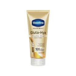 Vaseline Gluta-Hya Flawless Glow Lotion for Face & Body | Gives Brighter Skin | Glutathione & Pro-Retinol Infused Moistu