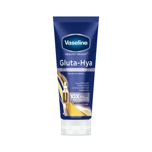 Image of Vaseline Gluta-Hya Overnight Radiance, Serum-In-Lotion, Boosted With Amino Peptide, 200ml