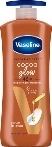 Image of Vaseline Intensive Care Cocoa Glow Moisturizing Lotion (600 ml)