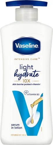 Image of Vaseline Light Hydrate Serum Lotion (400ml, Non-Sticky)