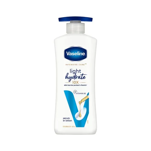 Image of Vaseline Light Hydrate Serum In Lotion, 400 ml | Superlight & Non-Sticky for Hydration Boost
