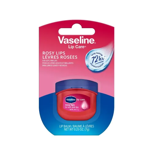 Image of Vaseline Lip Therapy Rosy Lips | Tinted Balm for Soft Pink Finish