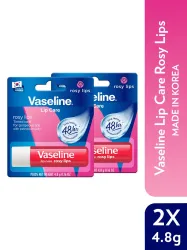 Vaseline Set of 2 Lip Balm Stick - Rosy