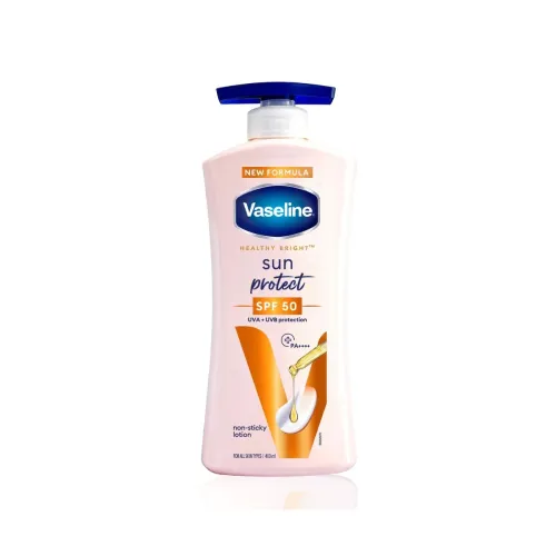 Image of VASELINE Sun Protect SPF 50 PA++++ Lotion, 400ml, for Skin Protection from Harsh Sun, with Niacinamide, Vitamin C & E, R