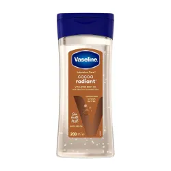 Vaseline Vaseline Intensive Care Cocoa Radiant Body Gel Oil, 6.8 Ounce