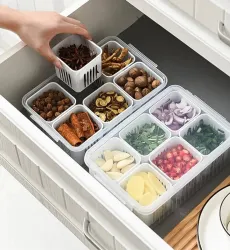 vasoya Plastic Fridge Container  - 2750 ml