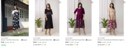 Vastraamall Womens Dresses upto 83% Discount