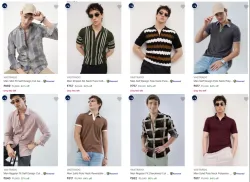 VASTRADO Mens Cloths at minimum 60% Discount