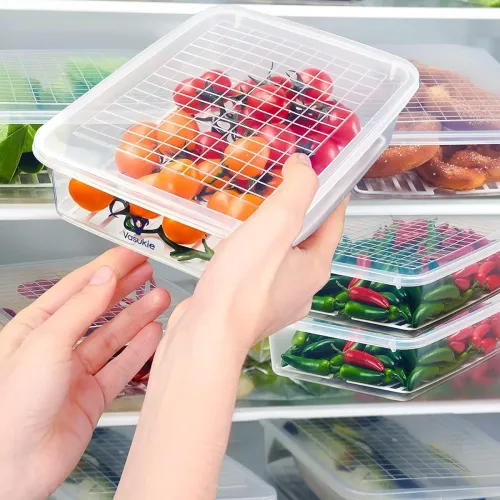 Image of Vasukie Fridge Storage Boxes 