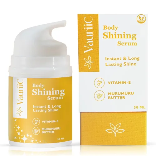 Image of VauriiC Skin Shining Serum Shimmer for Glowing Skin - Radiant Complexion | Luminous Glow | Intense Hydration | Lightweig