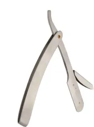 Vcare Fully Stainless Steel Shaving Razor Professional Straight