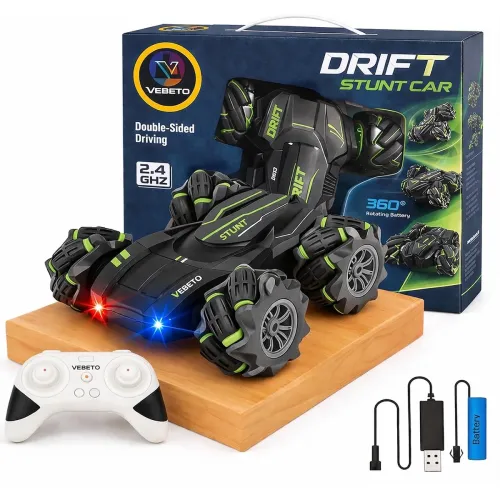 Image of VEBETO Remote Control Drift Stunt Car Toy