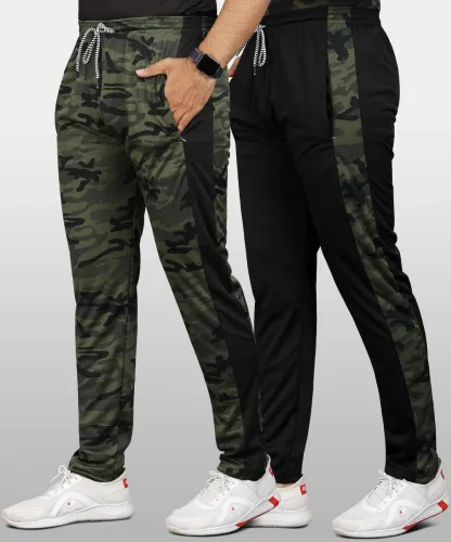 Image of VeBNoR Men Solid Track Pants Po2